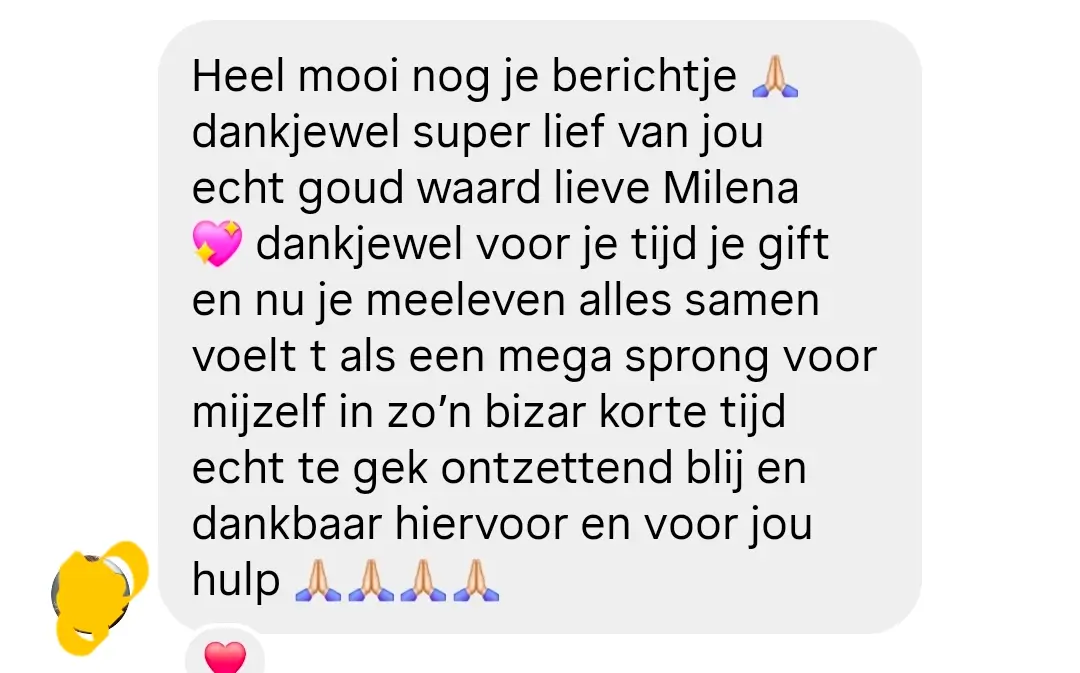 Review van een ondernemer over business reading met Milena Bandino